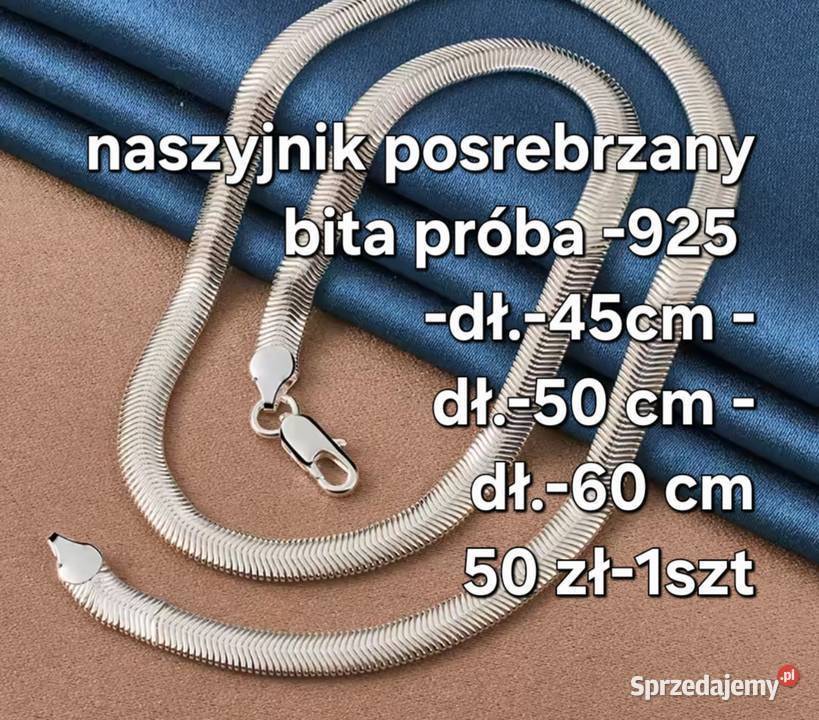 Sprzedam biżuterię Łańcuszki Katowice