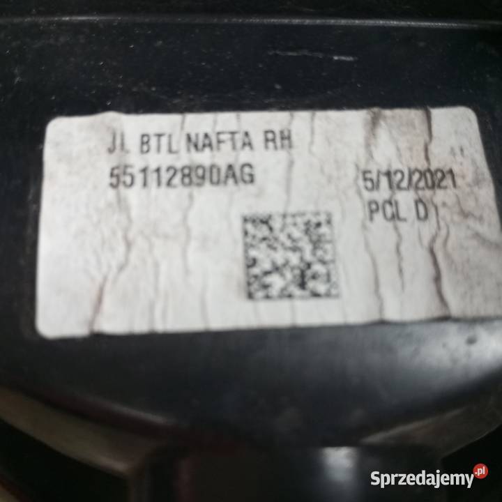 LAMPY TYŁ KOMPLET JEEP WRANGLER 55112890AG