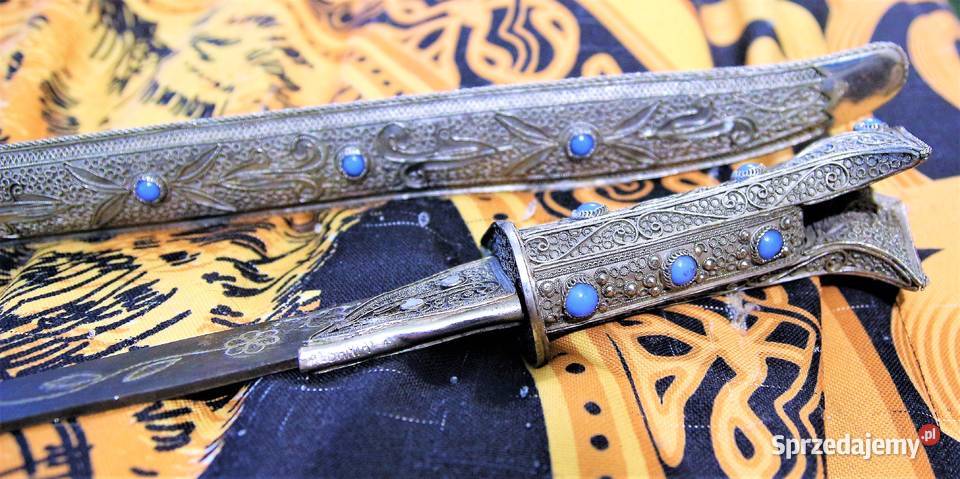 JATAGAN długi sztylet Imperium Osmańskie Sokółka