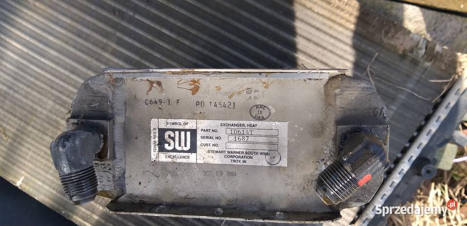 Robinson R22 R44 chlodnica oleju 10614T Motoryzacja Gardno