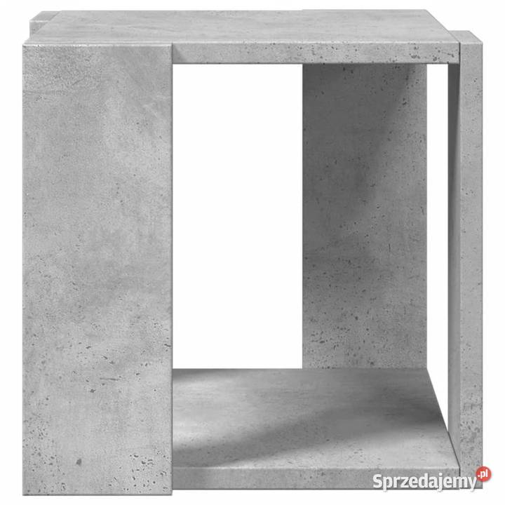 Stolik kawowy szarość betonu 32x32x30 WM848146 Stoły Warszawa