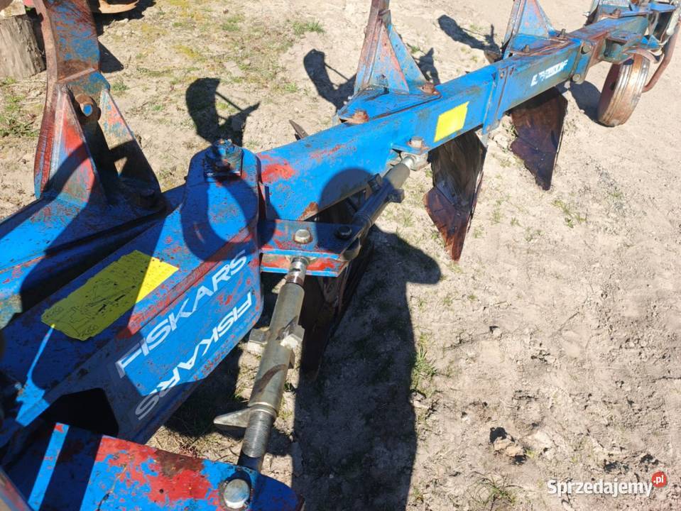 Pług 4 skibowy obrotowy Fiskars overum agrolux Skrzydłowo