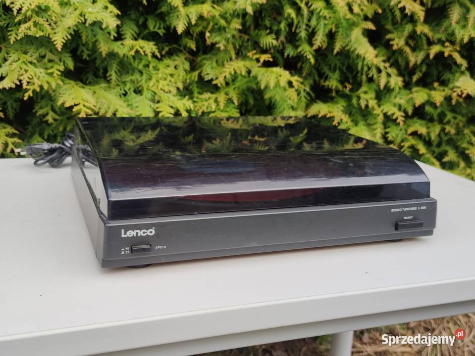 Lenco l3806 gramofon belt drive 90s y2k vintage Świdwin