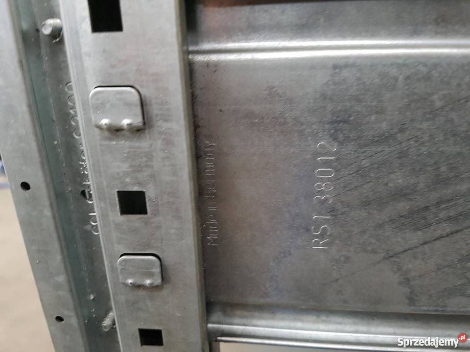 REGAŁ metalowy Schafer 250x100x805 półek Dzierżoniów