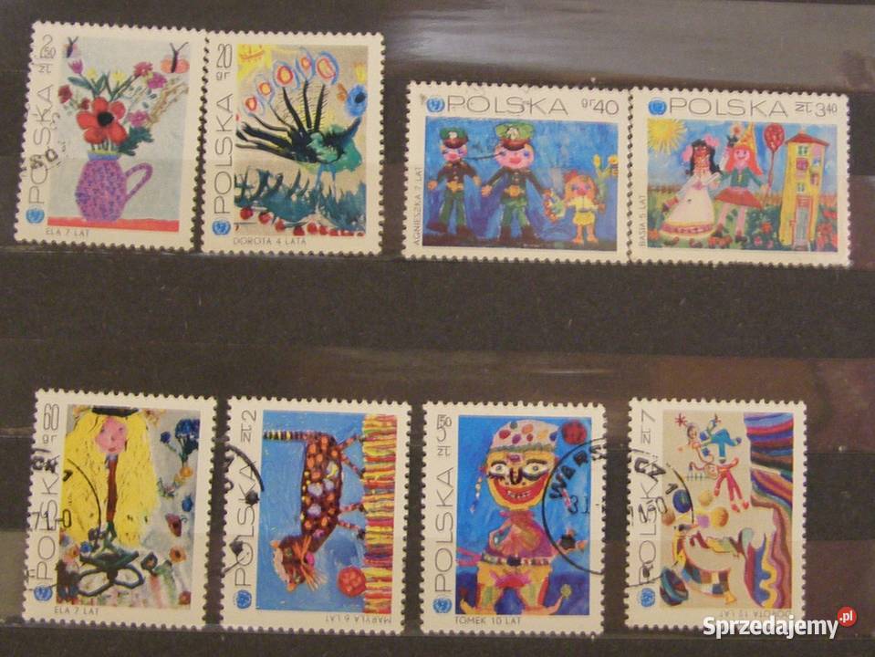 Znaczki pocztowe Polska Zestaw 135 Kolekcje łódzkie Łódź