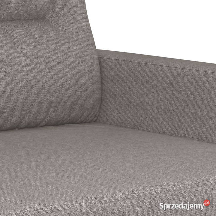 Sofa 2osobowa kolor taupe 120 tapicerowana