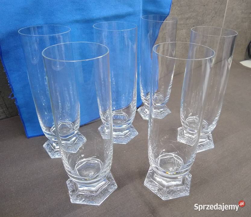 Szklanki longdrink Rosenthal Maria Kryształowa 6 wielkopolskie Kalisz sprzedam
