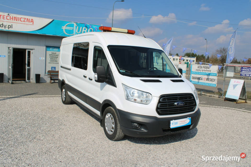 Ford Transit L3H2 Ambiente 6 osob Fvat Polski immobilizer Samochody dostawcze Warszawa