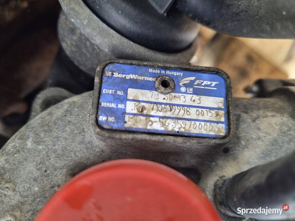 SILNIK KOMPLET Fiat Grande Punto 13 MJET 75 osobowe Janów