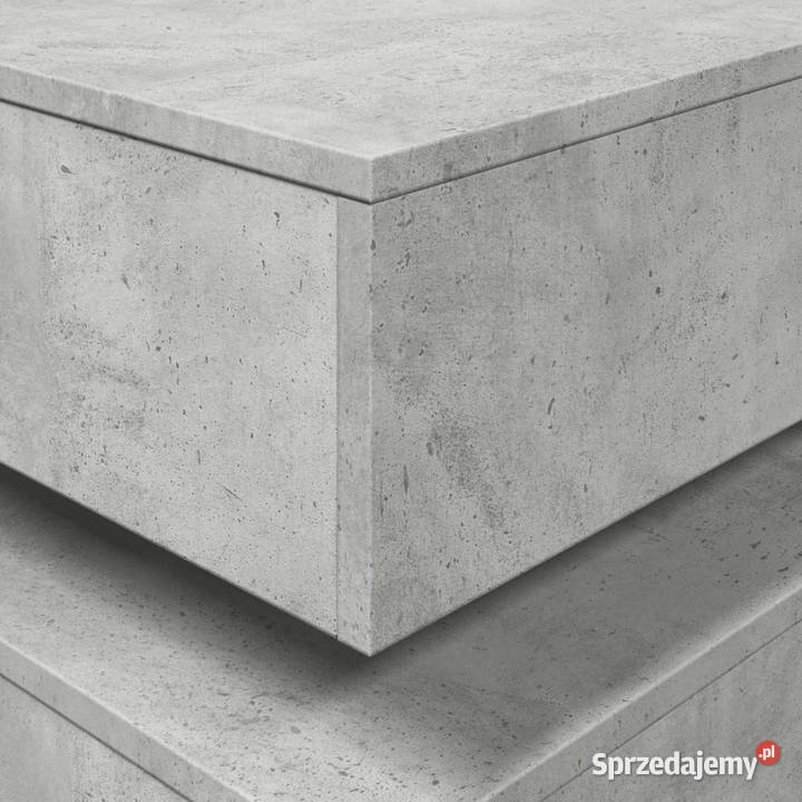 Stolik kawowy z oświetleniem LED szarość betonu Stoły Warszawa sprzedam