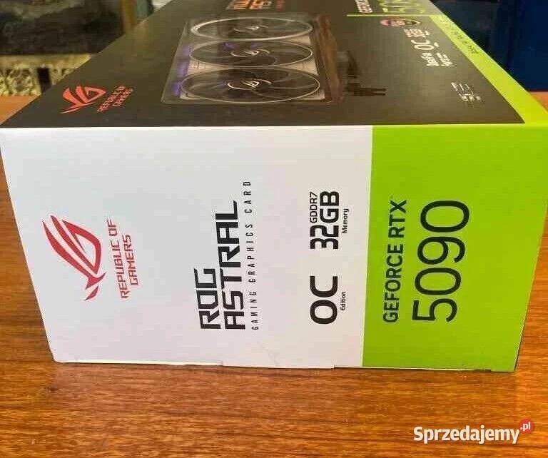 Sprzedam ASUS GeForce RTX 5090 32 GB GDDR7 kartę Internet i komunikacja