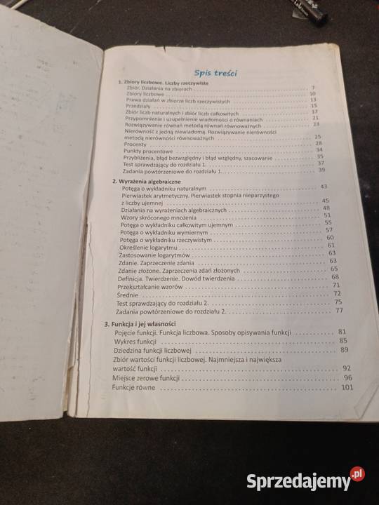 Matematyka 1 zbiór zadań liceów i techników mazowieckie Warszawa sprzedam