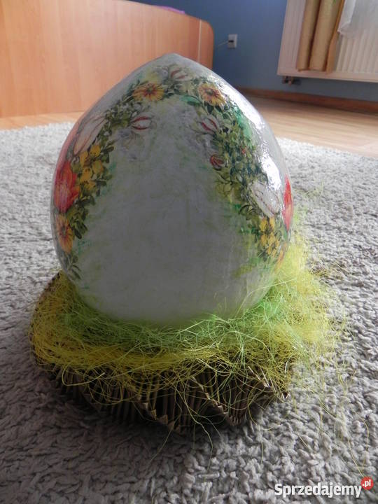 Jajka zdobione techniką decoupage Aleksandrów Kujawski sprzedam