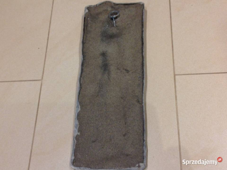 Stara Płaskorzeźba Miedziana Sygnowana