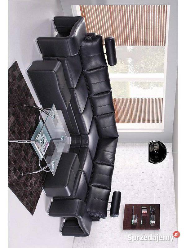 Narożnik Enzo 316x260 skóra naturalna tkanina Żory