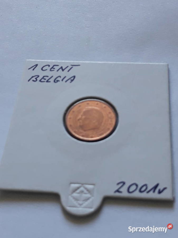1 Eurocent Belgia 19992001 r Konin
