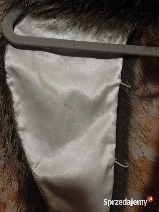 Ekskluzywny futrzany kołnierz z Londynu futrzana Kraków sprzedam