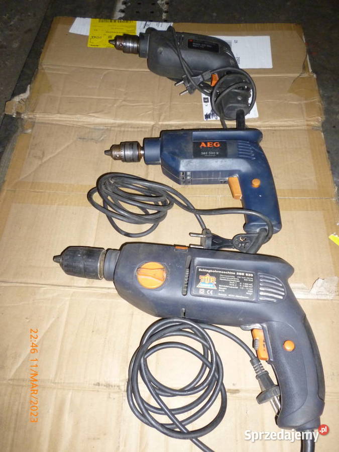 wiertarka elektryczna blackdeker Siedlce sprzedam