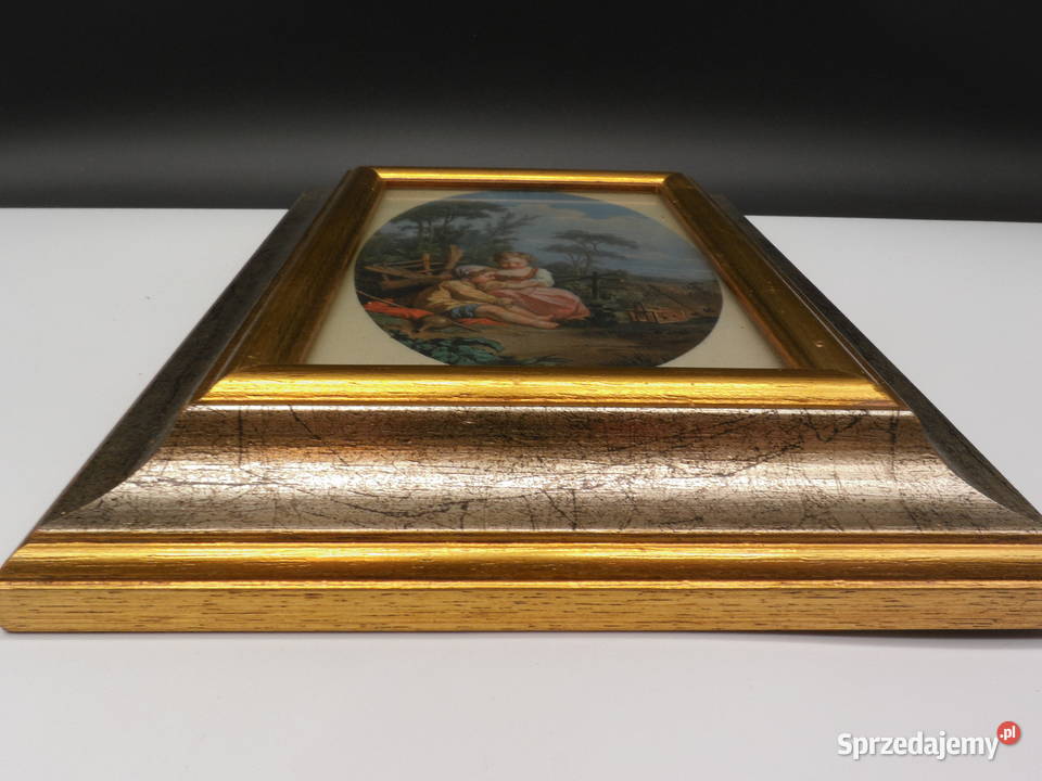 Stara Miniatura na Jedwabiu COLLECTION CRISTINO Antyki, Sztuka, Kolekcje Raszków