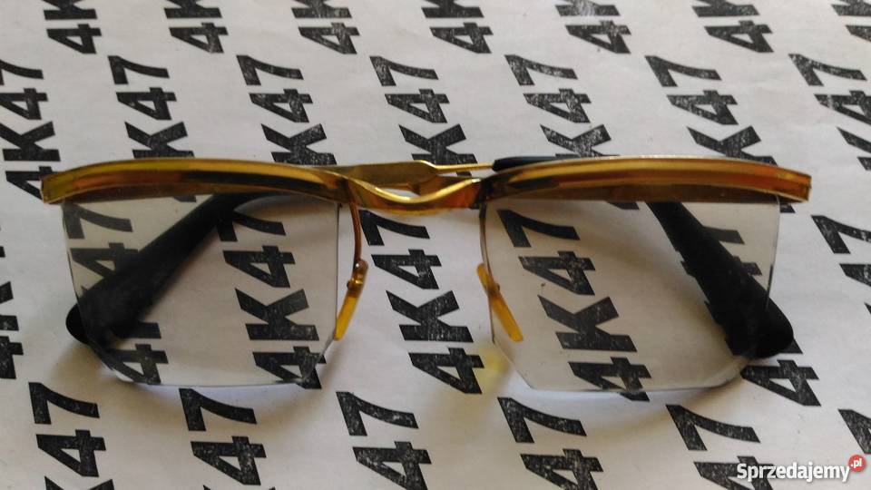 OKULARY STYLOWE 3 PRL KLASA I SZYK łódzkie Łódź