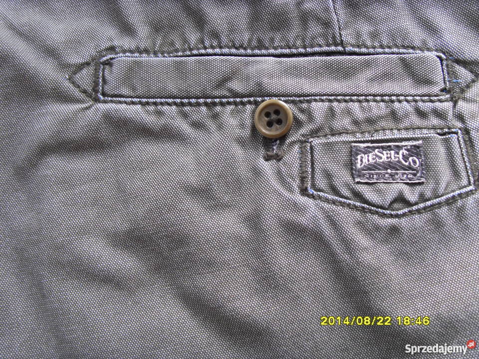SPODNIE JEANSOWE KHAKI DIESEL WROCŁAW Diesel Odzież codzienna Wrocław sprzedam