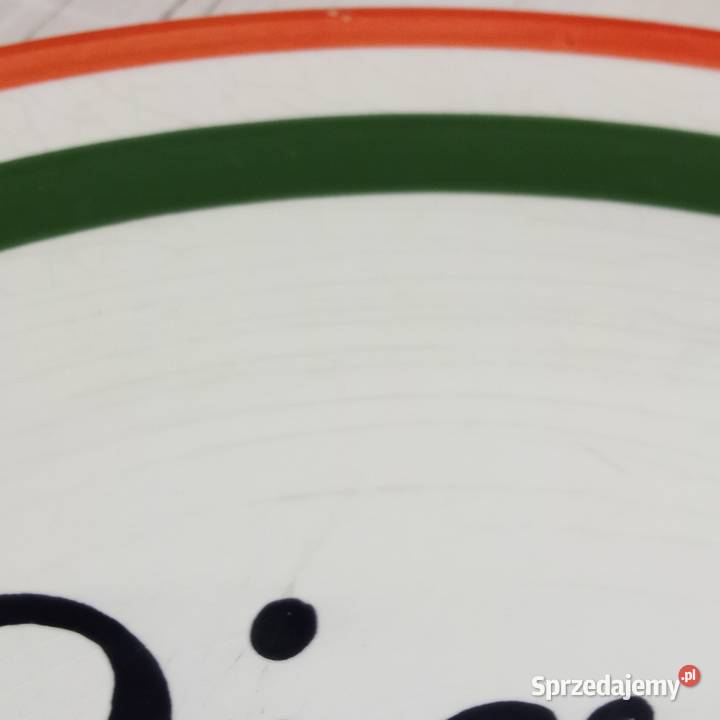 Zabytkowe talerze do pizzy CERAMICA TERNANA Made Gózd sprzedam