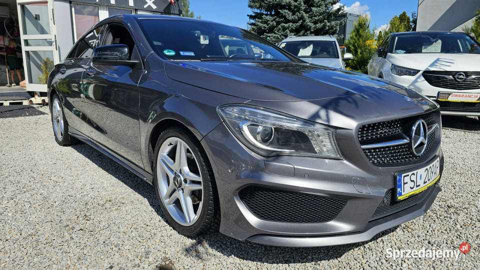 Mercedes CLA 180 16 Benz AMG Pakiet wielofunkcyjna kierownica Samochody osobowe Świdnica