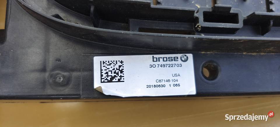 Prowadnica powietrza BMW X3 G01 2020 X4 G02 X4 osobowe wielkopolskie Ostrów Wielkopolski