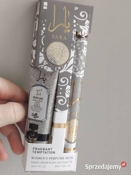 Perfumetka Yara i krem perfumowany do rąk Łódź sprzedam