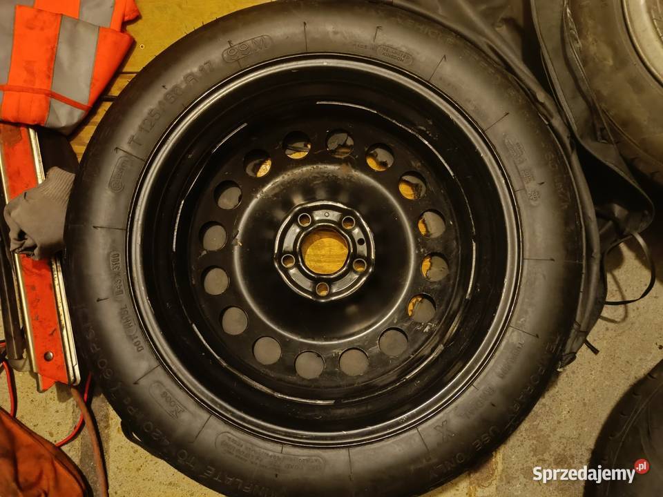 Zestaw koło dojazdowe 12580 R17 5x108 Volvo S Piła