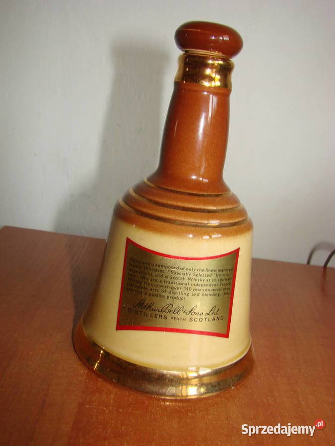 Bells kolekcjonerska butelka Pruszcz Gdański