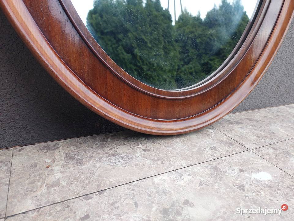 Stare lustro owal biedermeier antyk F010 Tczew sprzedam
