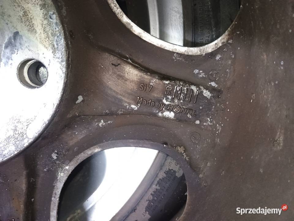 Koła felgi aluminiowe R17 Mercedes BRABUS 5x112 wielkopolskie Witkowo