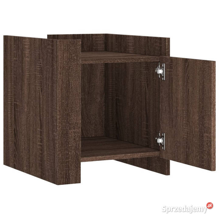 Szafka nocna brązowy dąb 45x50x50 materiał Nocne sprzedam