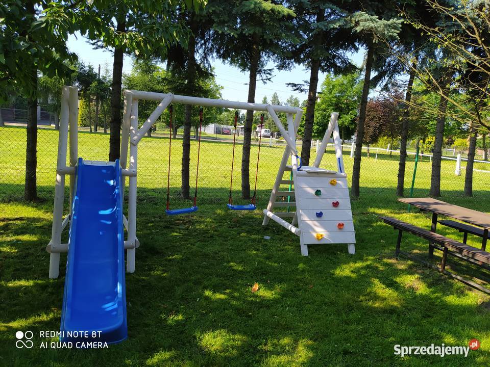 Drewniany Plac Zabaw do Ogrodu OLAF Ślizg Wrocław