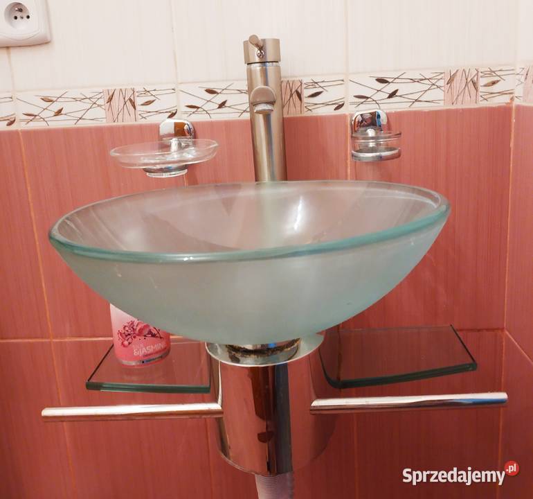 Umywalki łazienkowe komplet z baterią Wyposażenie wnętrz Kielce
