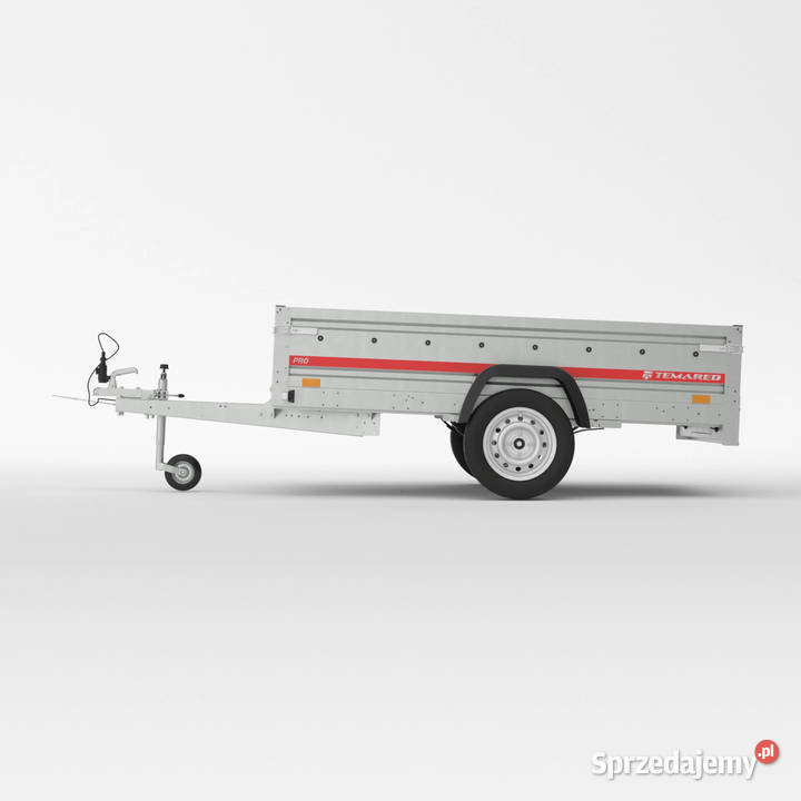 Przyczepa Temared PRO 2312R przyczepka burtowe Motoryzacja Wolsztyn