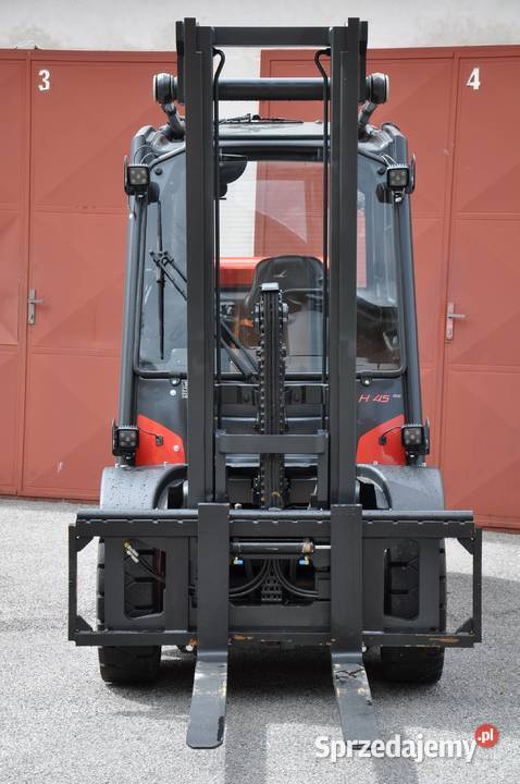Wózek widłowy LINDE H45 T02 LPG 2014 klimatyzacja Kłodzko