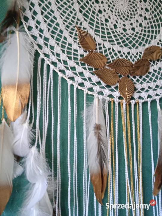 BIAŁO ZŁOTY ŁAPACZ SNÓW Piła