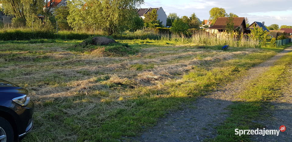 Działka ROD Gdańsk Stogi uzbrojona przygotowana pomorskie