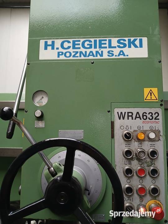 Wiertarka promieniowa WRA 632economic CEGIELSKI Krobia sprzedam