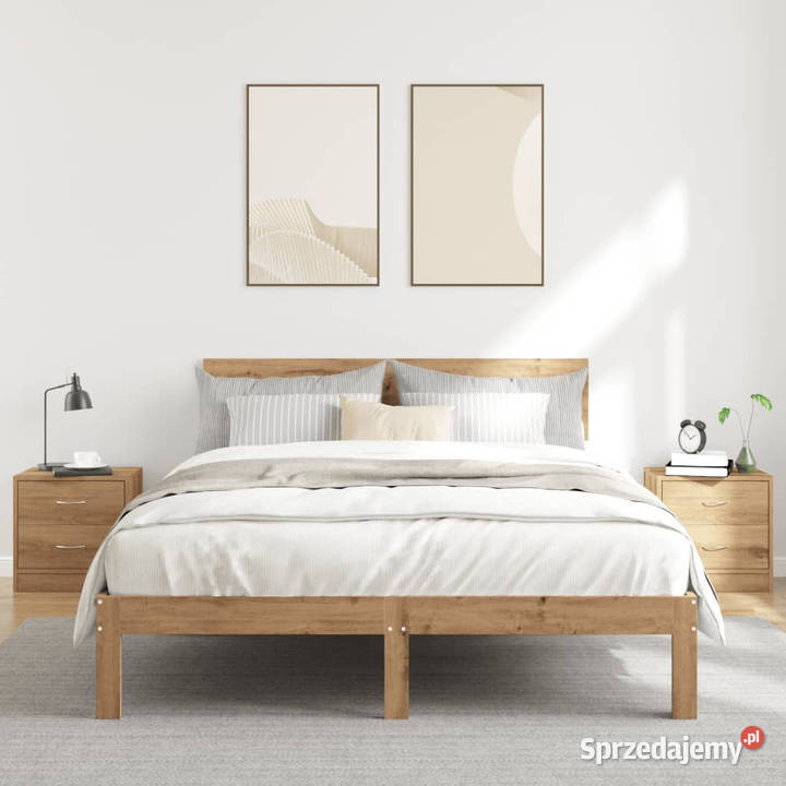 Szafki nocne 2 dąb artisian 40x30x40 WM855927 Warszawa