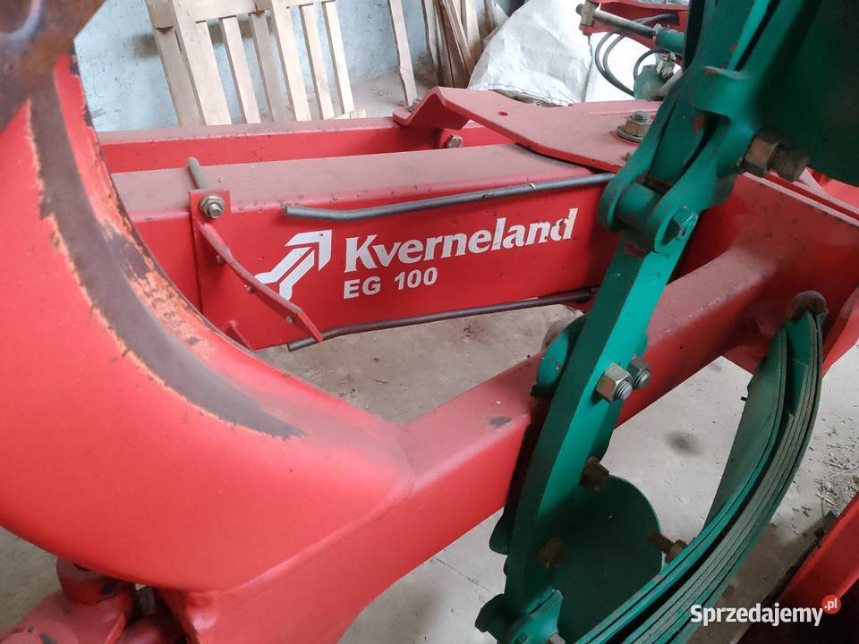 Pług Kverneland EG 100 sprowadzony z Niemiec Dąbrowa Białostocka