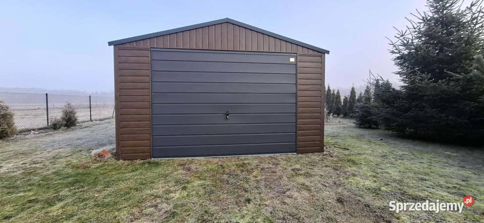 Garaż blaszak drewnopodobny kujawsko-pomorskie