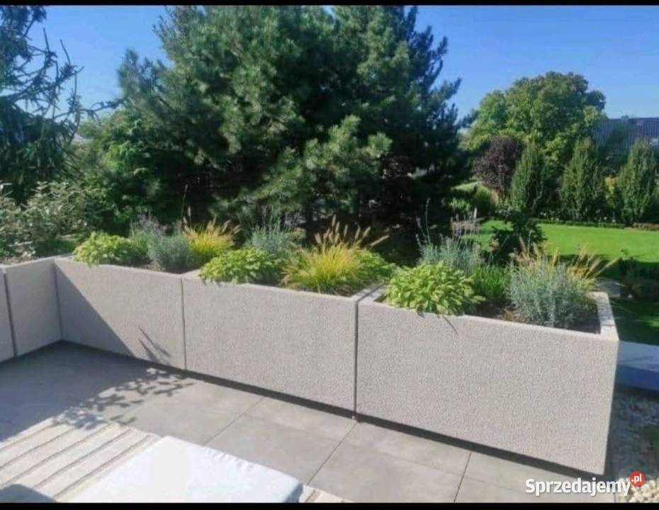 Lekkie Termo donice na wymiar Doniczka na kwiaty małopolskie Kraków