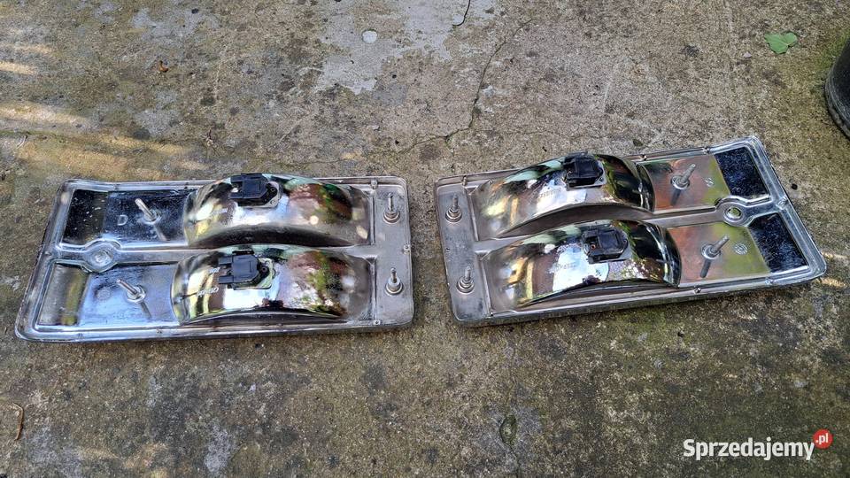 Fiat 125p lampy tylne PL nowe Lampy przednie Leszno sprzedam