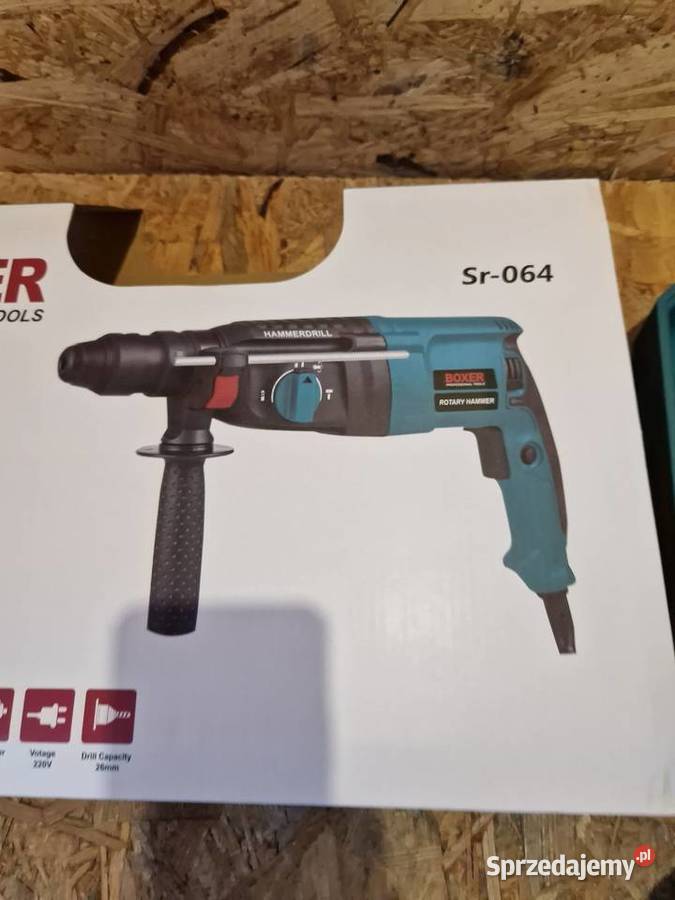 Młotowiertarka Boxer 3200W Udarem Walizka SR064 sprzedam