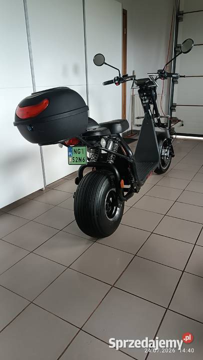 Skuter elektryczny zarejestrowany 90 przebiegu 90km Wysokie Mazowieckie