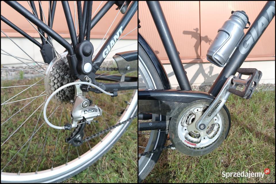 Rower Giant Freerider Deore Black M 28 Trekkingowe Poznań