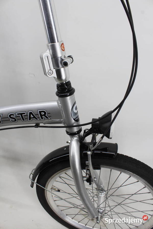 Aluminiowy rower składany CITY STAR 3 biegi w Milicz